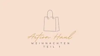 Action Haul Weihnachten 2024 Teil 1 #action #weihnachten2024