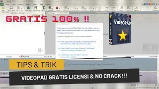 VideoPad Bebas Registrasi Tanpa Crack 🔥