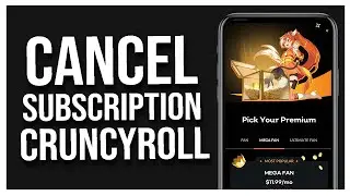how to CANCEL Crunchyroll membership (on iPhone)