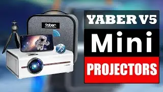 Yaber V5 Mini Projector Review - Best Mini Projector For Smartphone 2024