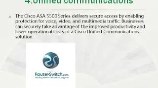 Top 5 Reasons to choose Cisco ASA 5500 Series Firewall