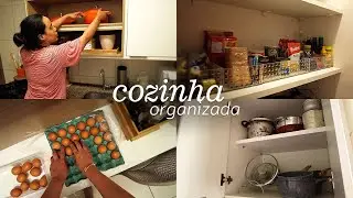 COZINHA | Primeira organização do ano, Como organizar a cozinha #rotinadedonadecasa #organização