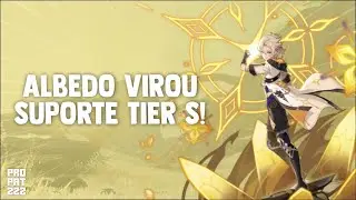 GUIA COMPLETO DO ALBEDO! - Suporte geo tier S! - Genshin Impact