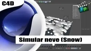 Simular Neve (Magic Snow) - Tutorial cinema 4D - Português - F.P