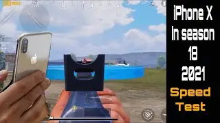 iPhone x performance in season 18 pubg mobile 2021
