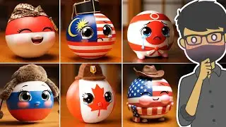 COUNTRYBALLS ASLI DI DUNIA NYATA