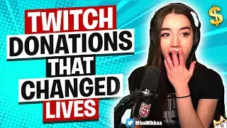 TWITCH DONATIONS THAT CHANGED LIVES! ($50,000)