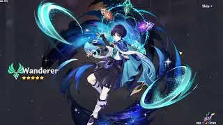 Genshin Impact 3.3 - The Wanderer Level Up and Genius Invokation TCG - Misty Dungeon: Realm of Sand
