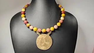 Новые украшения из пренита, яшмы мукаит, янтаря.