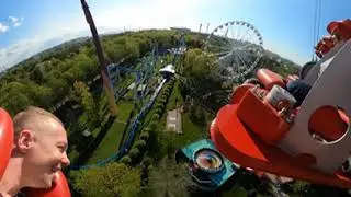 Диво остров аттракцион Ракета Степан и Хуан 360 VR Ракурс