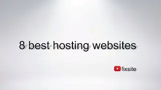 8 best hosting websites