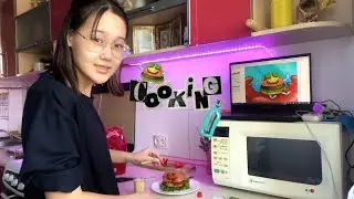 готовлю крабсбургер из спанч боба *пытаюсь*