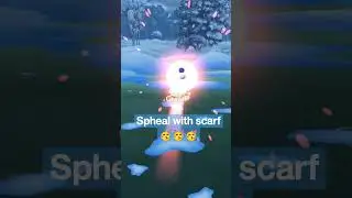 🔥🔥spheal with new costume 🔥😍 #shorts #pokemongo #subscribe