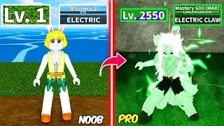 Beating Blox Fruits as Carrot ! Lvl 0 to Max Lvl Full Rabbit v4 Noob to Pro in Blox Fruits !