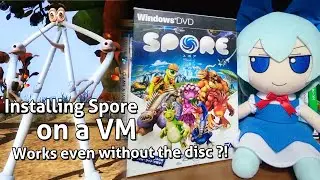 Unboxing Spore and Play it on a VM | Spore (J) VM Gameplay