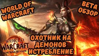 ОБЗОР ОХОТНИК НА ДЕМОНОВ ИСТРЕБЛЕНИЕ | THE WAR WITHIN | WORLD OF WARCRAFT BETA