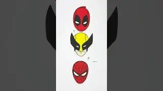 Deadpool & Wolverine Paper Puzzle Challenge Game 4k #challenge #youtubeshorts