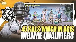 BGIS 2025 IN GAME QUALIFIERS 🇮🇳 | 43 FINISHES WWCD🔥| SOLO 30 FINISHES DOMINATION 😈| MATCH 1💀