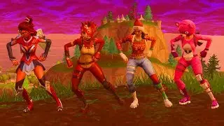 *NEW* All Fortnite Dances/ Emotes 100% Sync (In Game) Pop lock, Eagle,Boogiedown