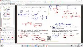 9.sınıf iş enerji meb kazanım test soru çözümü