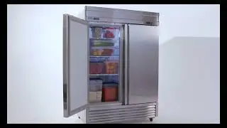 Kratos 69K-773 Commercial Two Door Reach-in Refrigerator, 49 Cu. Ft., 54"W