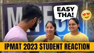 IPMAT Indore 2023 Student's ReactIon ! | Myprepway | Bhavya Taneja | 
