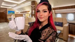 [ASMR] Welcome Aboard Your First Class Flight!