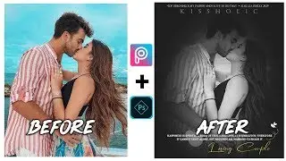 Dark Editing B&W Effect in Picsart Step by Step || Ali Raza Editxx