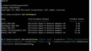 Configure a Teamed NIC in a Failover Cluster - Exam 70-740 Training