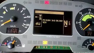 Mercedes Actros 1841 нет подсветки панели приборов