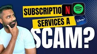 Are Subscription Services a SCAM? [Netflix, Hulu, Disney Plus, Spotify]