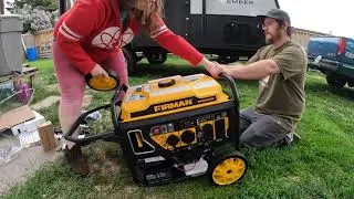 Firman Dual Fuel Generator Inverter 4500 3650 GAS 4100/3300 Propane UNBOXING WH036620F Best 2022