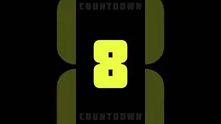 Countdown Timer - 10 seconds with a womens voice