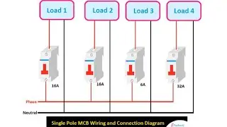 MCB, MCCB, RCCB, ELCB Wiring Connection @smartelectricaldesign2207