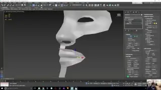 Modelling A Face in 3ds Max