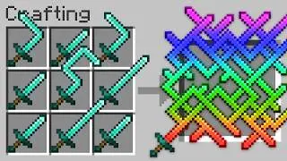 Minecraft, But Everything I Craft I Get!