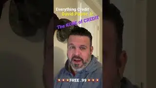 💥Everything Credit Promotion - Rush over and contact David and ask for the Five for Free special!!