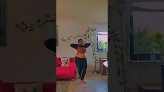 belly dance performance by curvy Indian girl