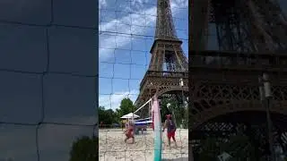 Beach Volleyball under the Eiffel Tower | Behind the Scenes - 2024 Paris Olympics