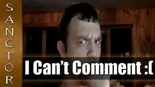 I Can't Comment On Youtube Videos