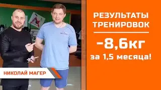 Николай Магер  Минус 8,6кг за 1 месяц