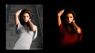 Эффект выхода из темноты в Фотошоп