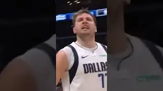 Luka Doncic's Clutch Step-Back 3 Shocks Clippers and Fires Up Crowd! #shortfeed