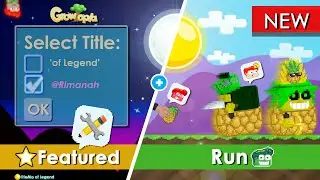 TROLLING GROWTOPIANS WITH NEW TITLE OPTION😂🤣 | Growtopia