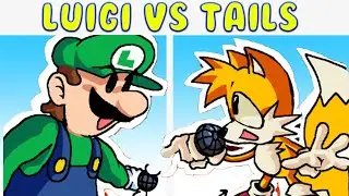 Friday Night Funkin' - ! Sidekick Showdown ! - Luigi vs Tails [FNF MOD/HARD]