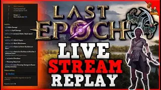Bo's Anarchy finishing idol slots and passive points Stream Replay