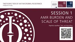 The rising tide of antimicrobial resistance - a high price to pay (Session 1 )