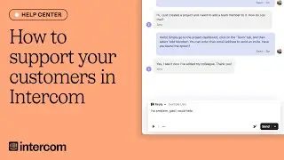 How to support your customers in Intercom - Introduction
