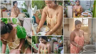 Indian Village Vlog cleaning story | Created By Ai Tools | Ai Art
