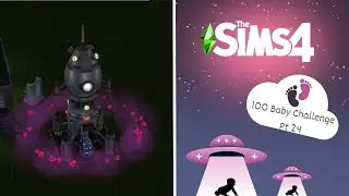 An Extra Special Trip to Space! (Sims 4 100 Baby Challenge Pt 23)
